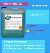 BAGNOSCHIUMA MUSCHIO BIANCO 1 litro